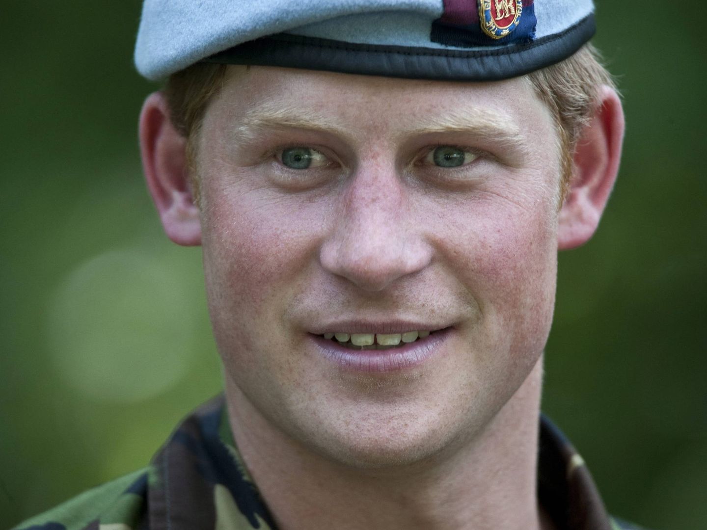 El príncipe Harry durante una visita a la academia militar de West Point en Nueva York, en 2011. (EFE)