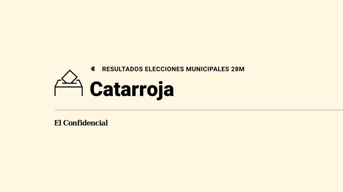 Ganador en directo y resultados en Catarroja en las elecciones municipales del 28M de 2023