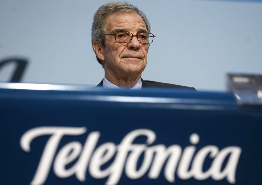 Foto: El presidente de Telefónica, César Alierta (Efe)