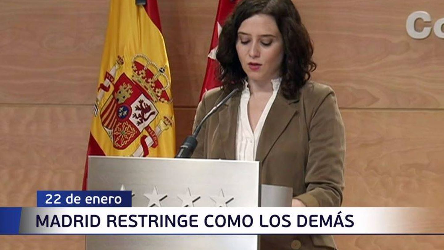 Isabel Díaz Ayuso, presidenta de la Comunidad de Madrid. (Mediaset)
