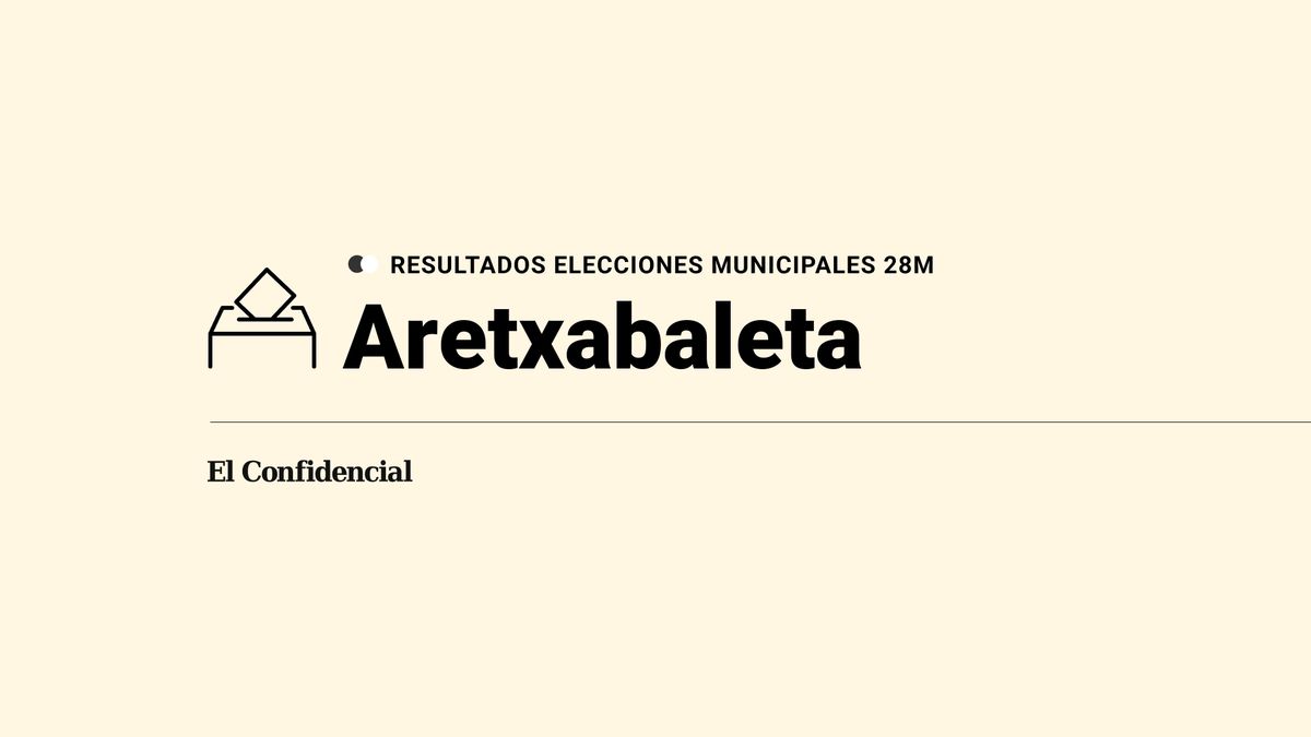 Resultados y escrutinio en Aretxabaleta de las elecciones del 28 de mayo del 2023: última hora en directo