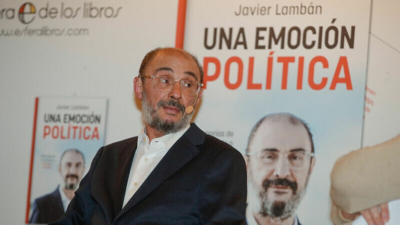 Foto de Lambán: No hablo contra Sánchez, pero me subleva ser un país fallido