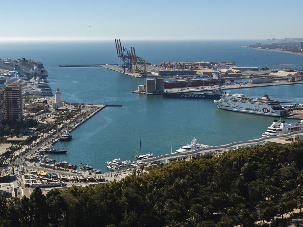 Foto: Vista del puerto de Málaga, foco de un caso que se ha extendido a lo largo de 15 años. (Autoridad Portuaria de Málaga)