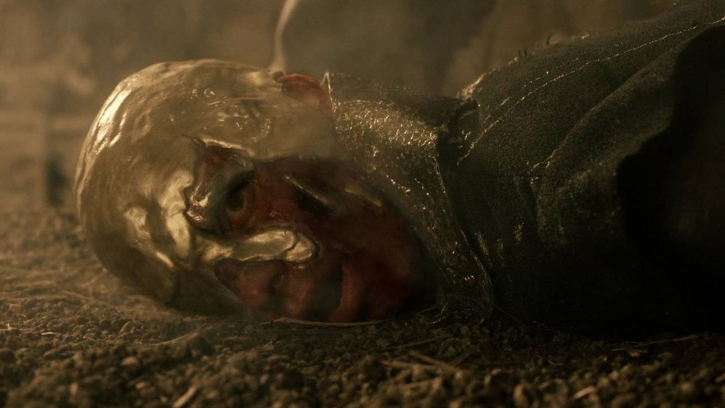 La muerte de Viserys a manos de Khal Drogo. (HBO)
