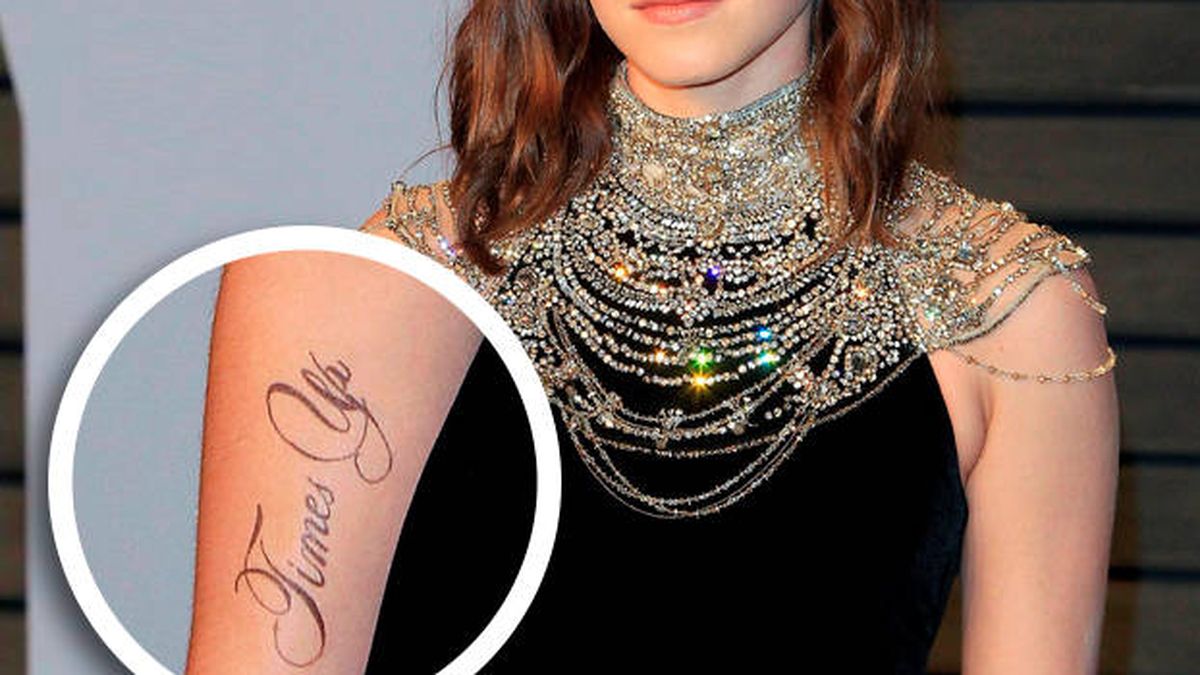Del falso tatuaje de Emma Watson al origen del movimiento feminista Time's Up