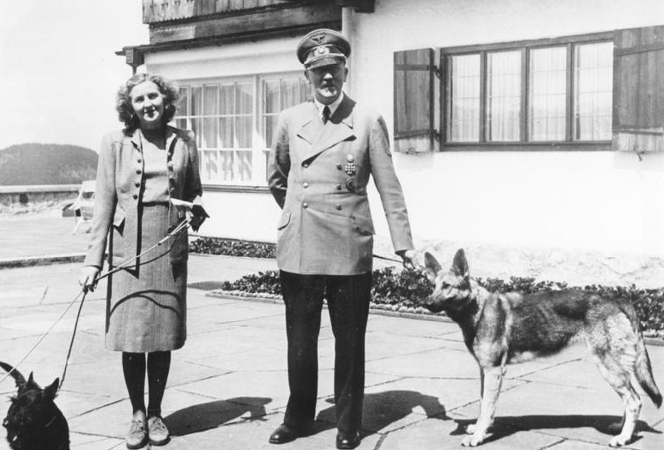 Foto: Adolf Hitler y Eva Braun