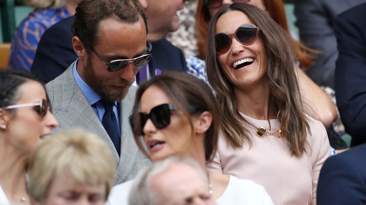 James Middleton y Pippa Middleton. (Reuters)