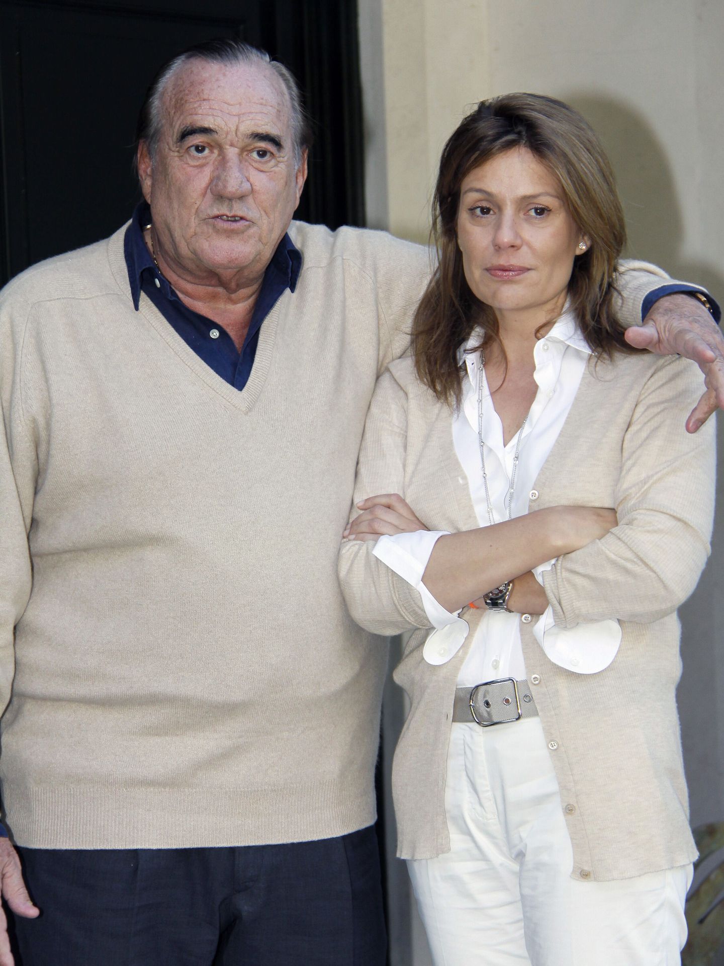 Fernando Fernández Tapias junto a su mujer, Nuria González. (Europa Press)