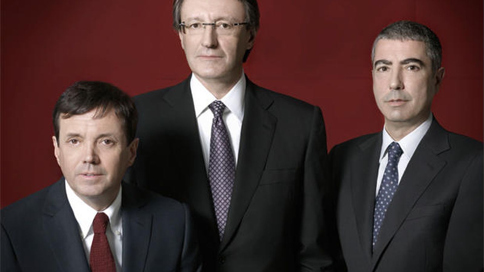 Foto: De izquierda a derecha: Ramón Cierco, Higini Cierco y Joan Pau Miquel. (BPA)