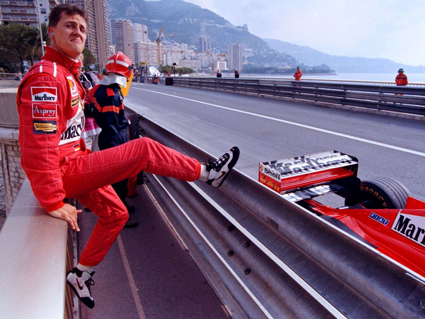 Schumacher, durante el GP de Mónaco de 1998. (Reuters/Brandon Malone)