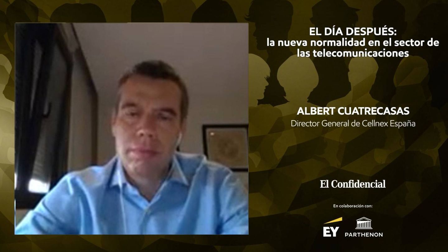 Albert Cuatrecasas, director general de Cellnex España.