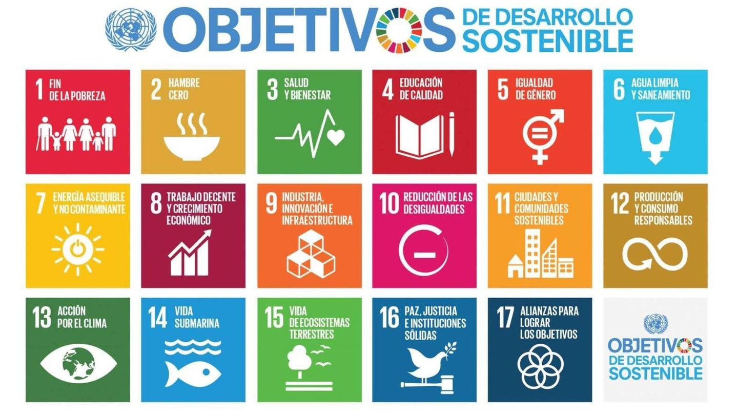 Los Objetivos de Desarrollo Sostenible de la ONU.