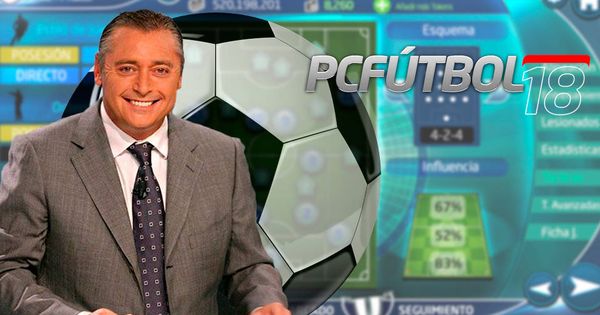 Foto: El comentarista Michael Robinson regresa también como imagen del nuevo 'PC Fútbol 18'. (Carmen Castellón)