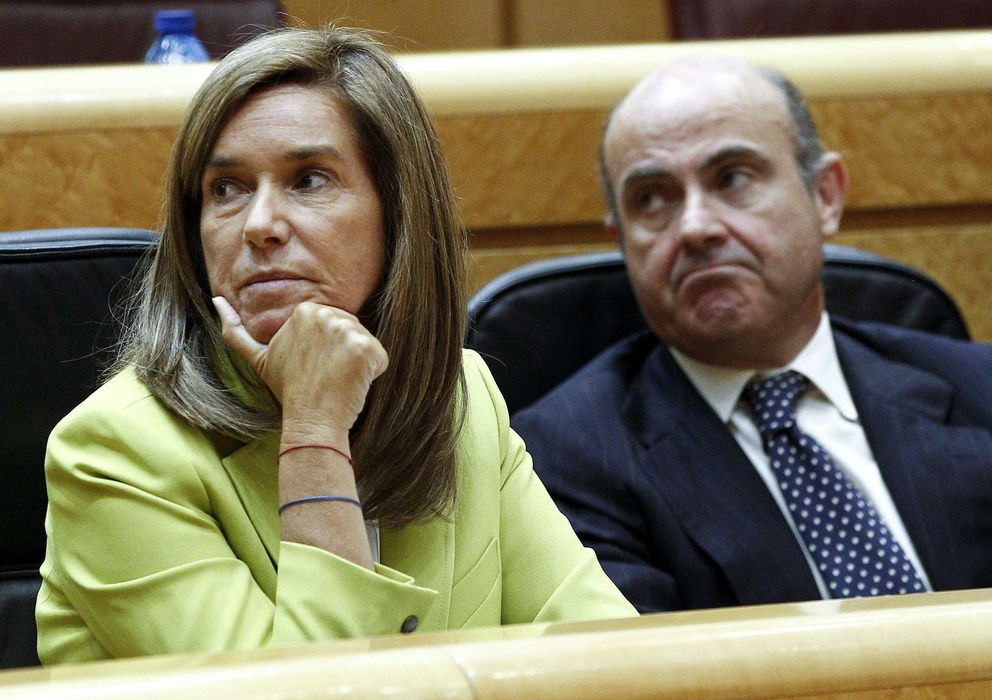 Foto: Ana Mato, en una reciente comparecencia de control al Gobierno en el Senado. (EFE)