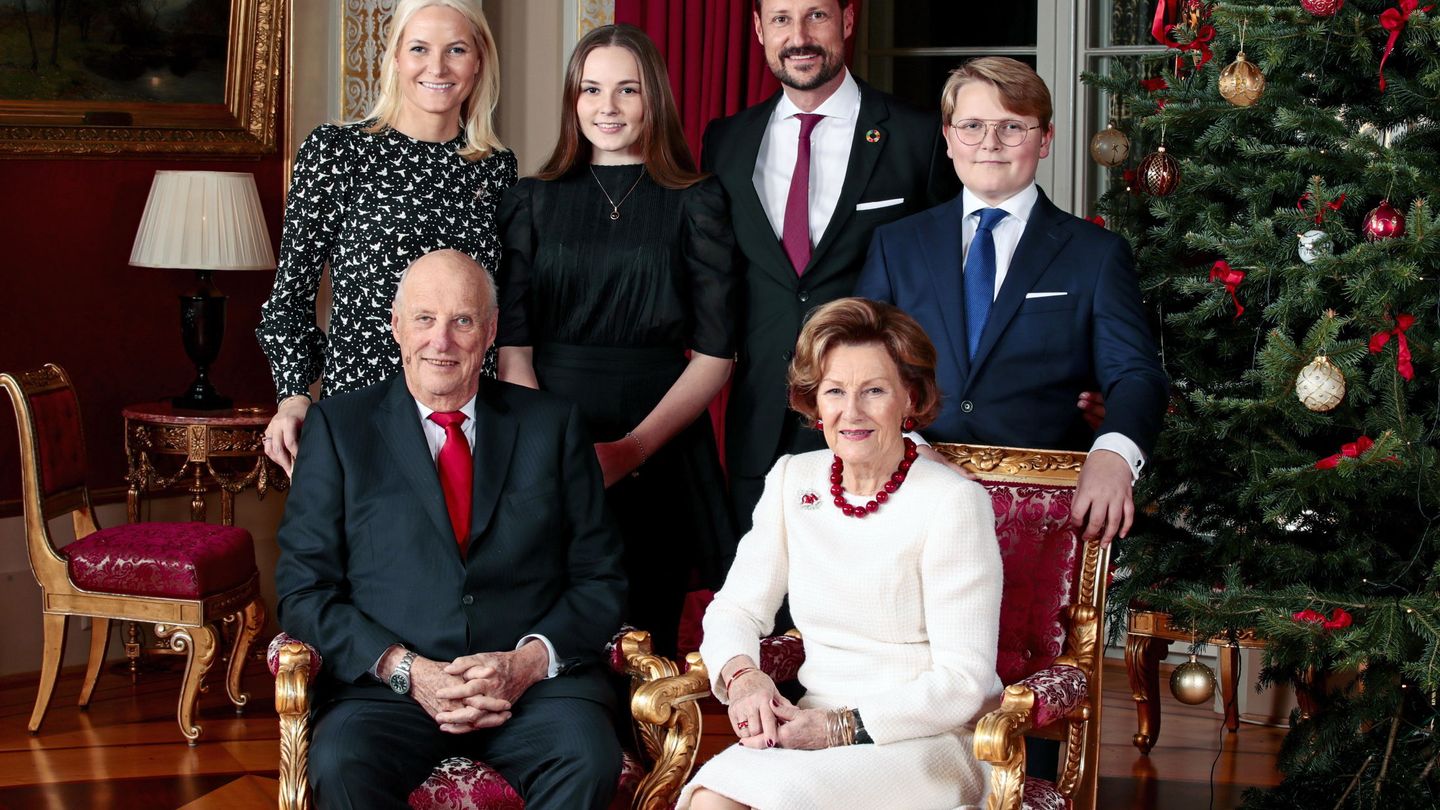 La familia real noruega. (EFE)