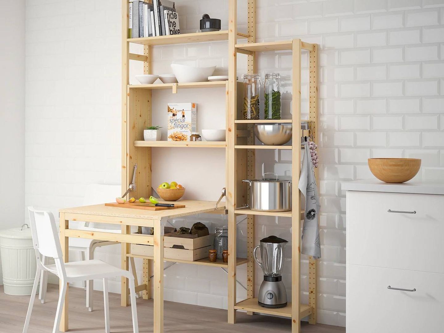 Dormitorios, salón, cocina... todas las estancias son adecuadas para este mueble de Ikea. (Cortesía)