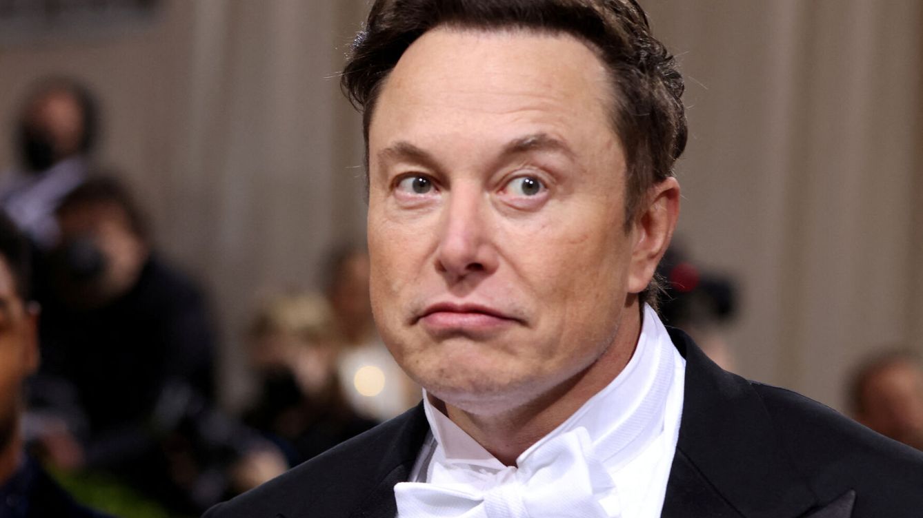 Foto: Elon Musk en la Met Gala. (Reuters)