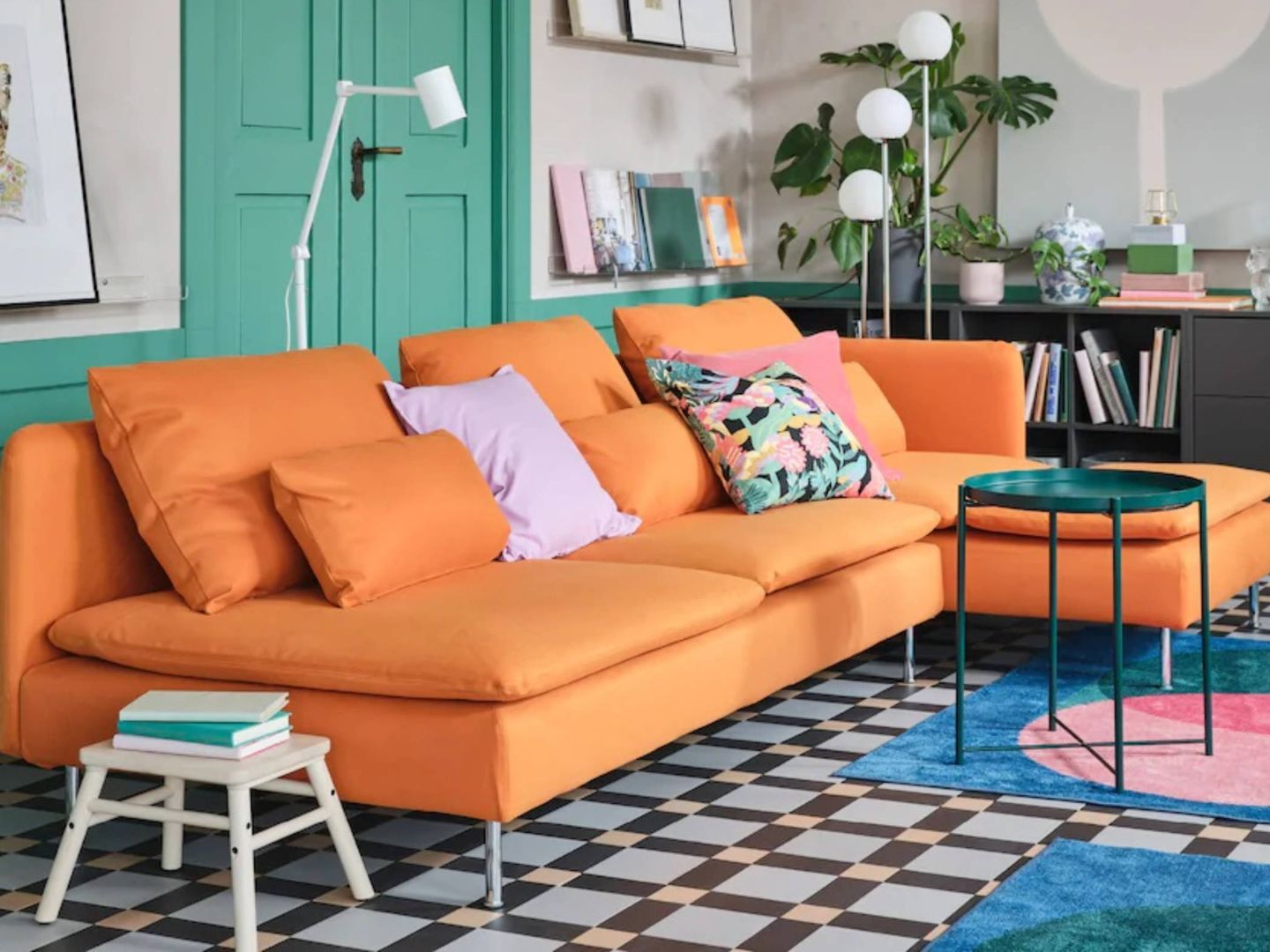 Añade color a tu hogar con Ikea. (Cortesía)
