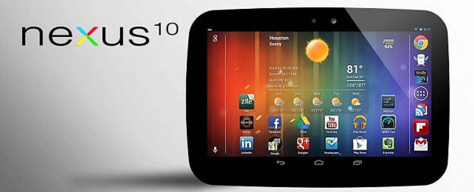 Foto: Google presenta Nexus 10, la tableta "con mejor resolución del mundo"