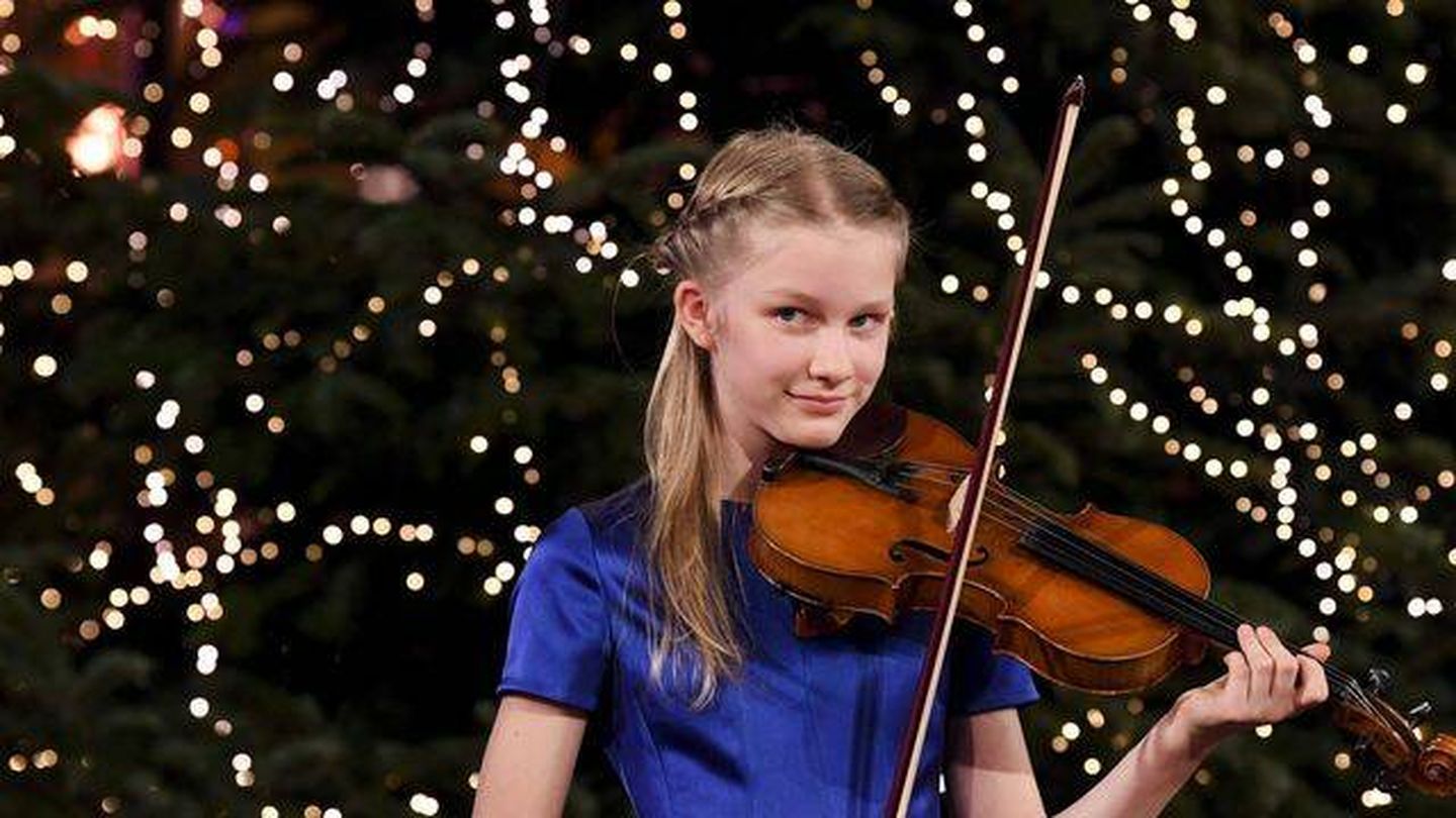  La princesa Eleonore al violín. (Cordon Press)