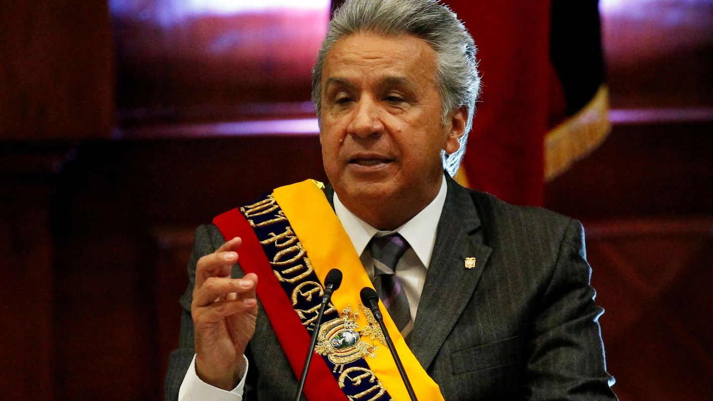 El presidente de Ecuador, Lenin Moreno, en mayo de 2018. (Reuters)