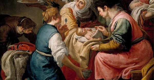 Foto: El nacimiento de la Virgen (1642), por Jusepe Leonardo. (C.C.)