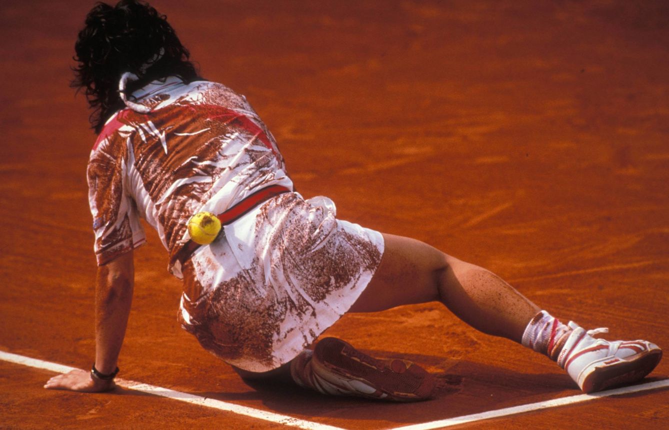 Arantxa, en Roland Garros. (Imago) 