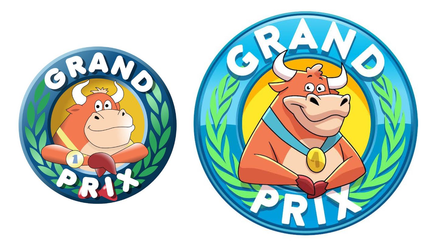 Logo antiguo y logo renovado del 'Gran Prix'. (RTVE)