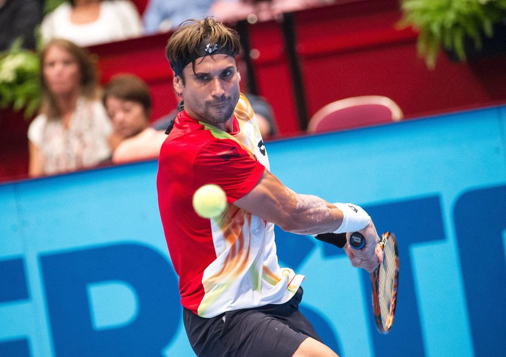Foto: David Ferrer jugará la final del Torneo de Maestros ante Andy Murray.