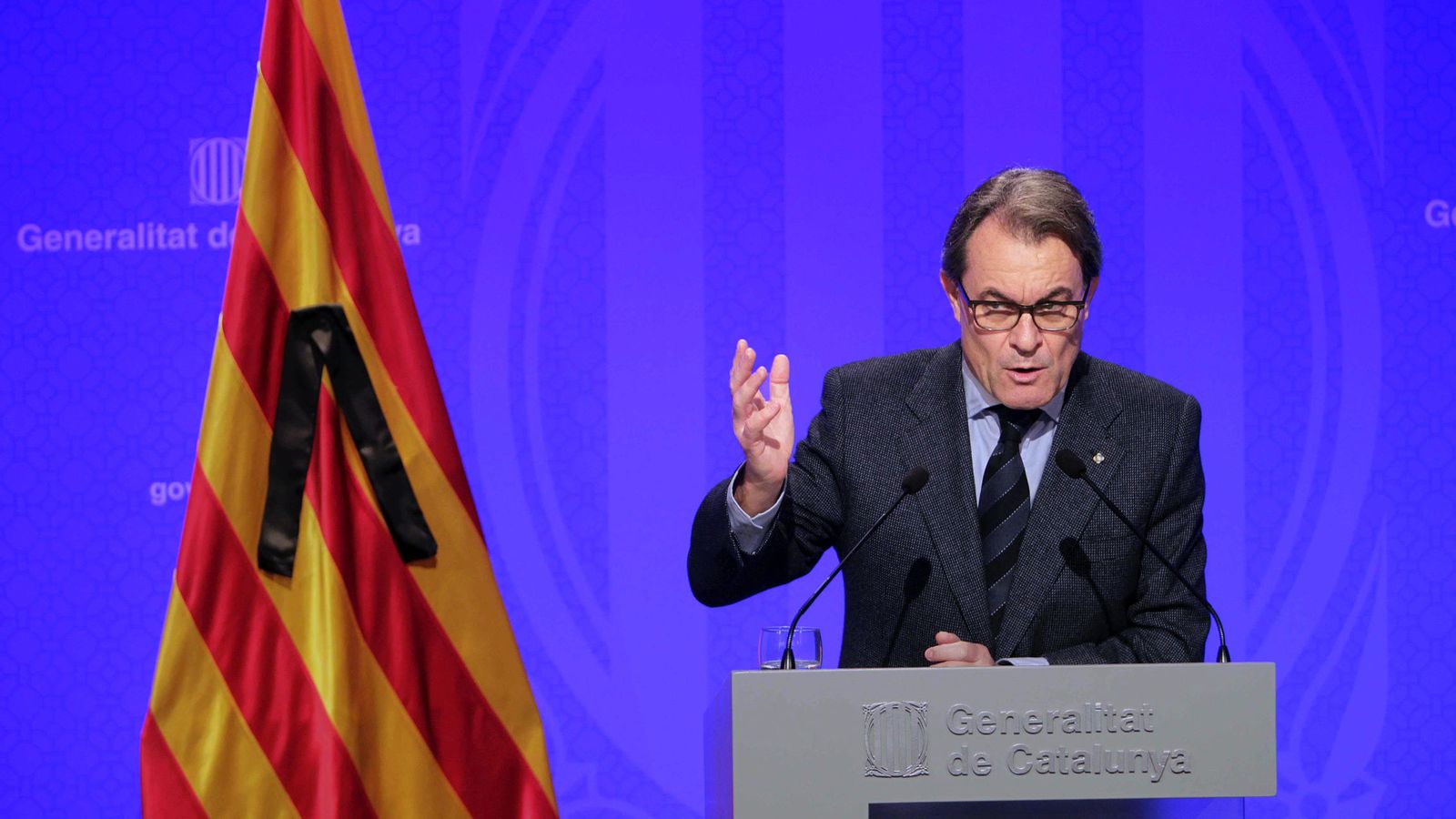 Foto: El presidente catalán en funciones, Artur Mas. (EFE)
