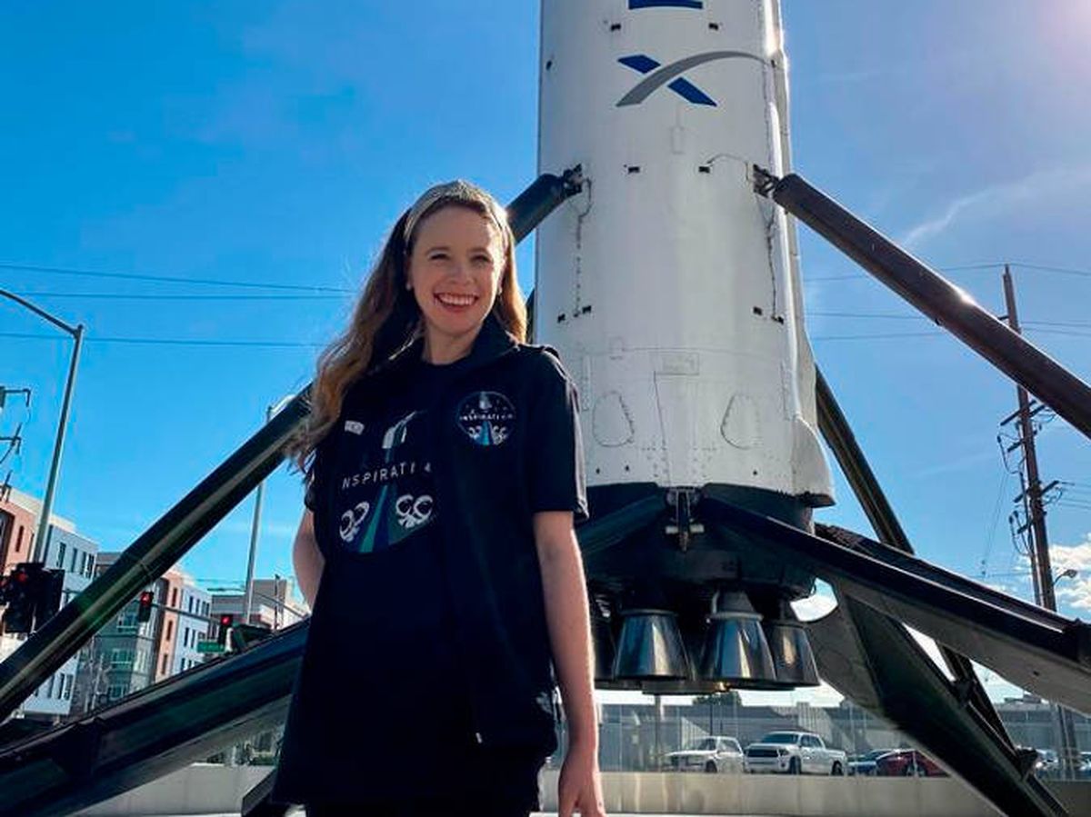 Foto: Hayley Arceneaux viajará al espacio con tan solo 29 años (Instagram)