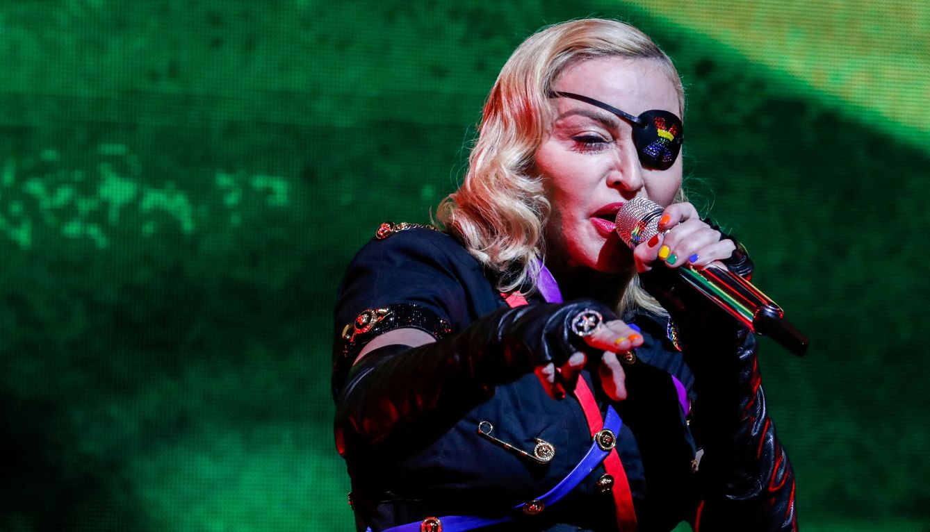 Madonna durante una actuación. (Reuters)