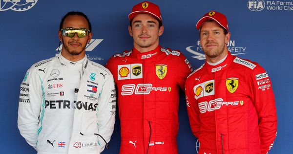 Foto: Charles Leclerc volvió a dominar un sábado más en Ferrari. (Reuters)