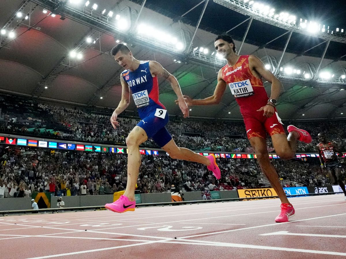 Foto: Final de los 5.000 en el Mundial de Atletismo. (Reuters)