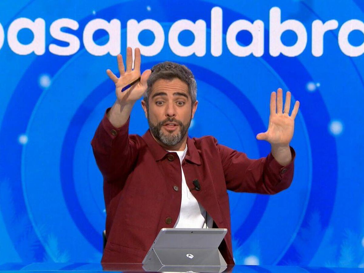 Foto: Roberto Leal, en 'Pasapalabra'. (Antena 3)