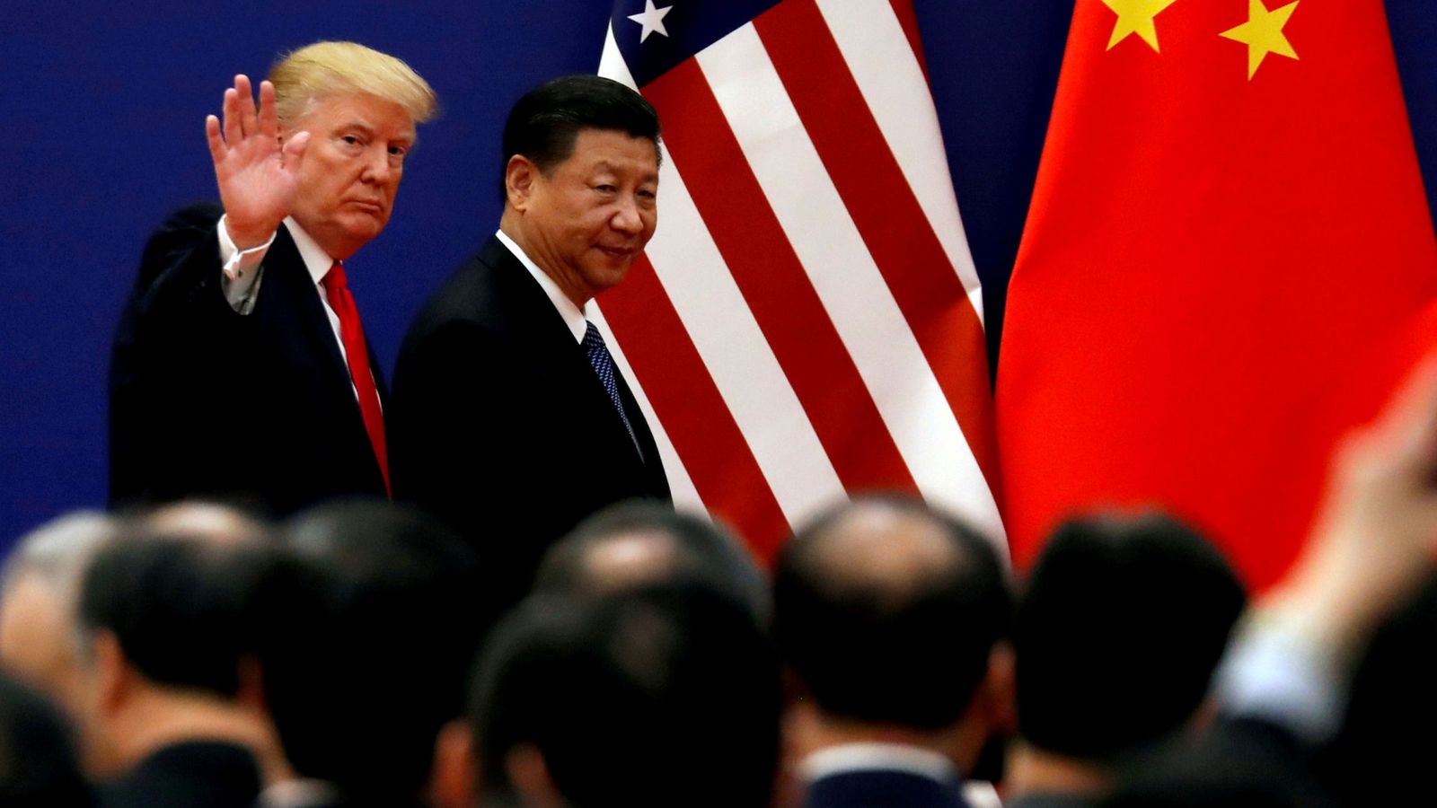Foto: Donald Trump y Xi Jinping, presidentes de EEUU y China, en una cumbre. (Reuters)
