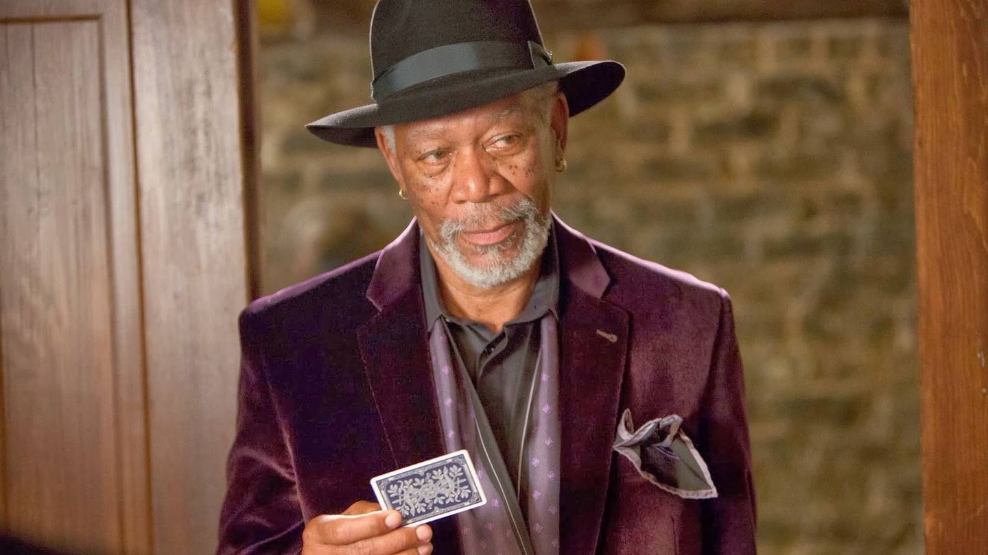 Morgan Freeman en 'Ahora me ves'.