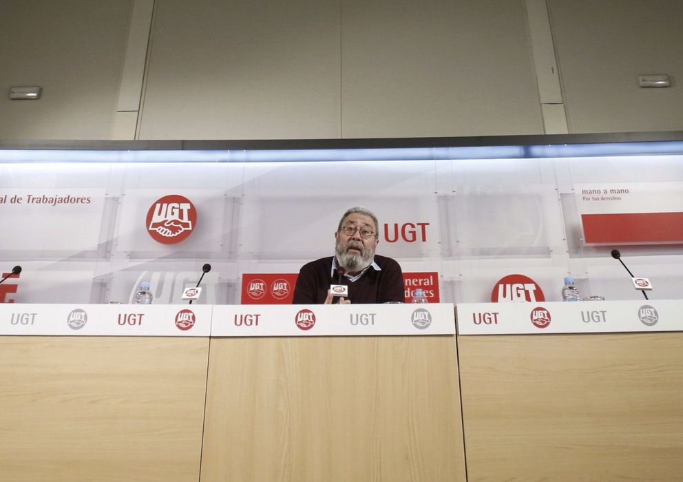 Foto: El secretario general de UGT, Cándido Méndez. (EFE)