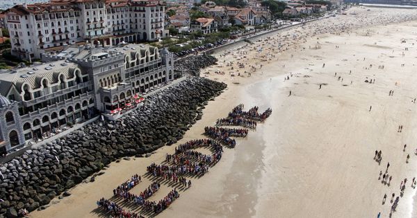 Foto: La playa de Hendaya es una de las mejores de Francia. (Foto: Turismo Hendaya)