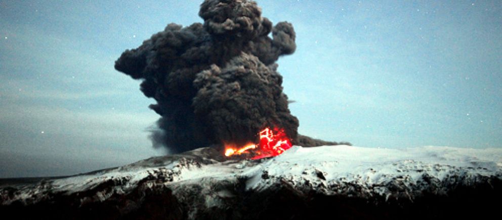 Foto: El volcán quema $250 millones diarios de las aerolíneas, más que en el 11-S