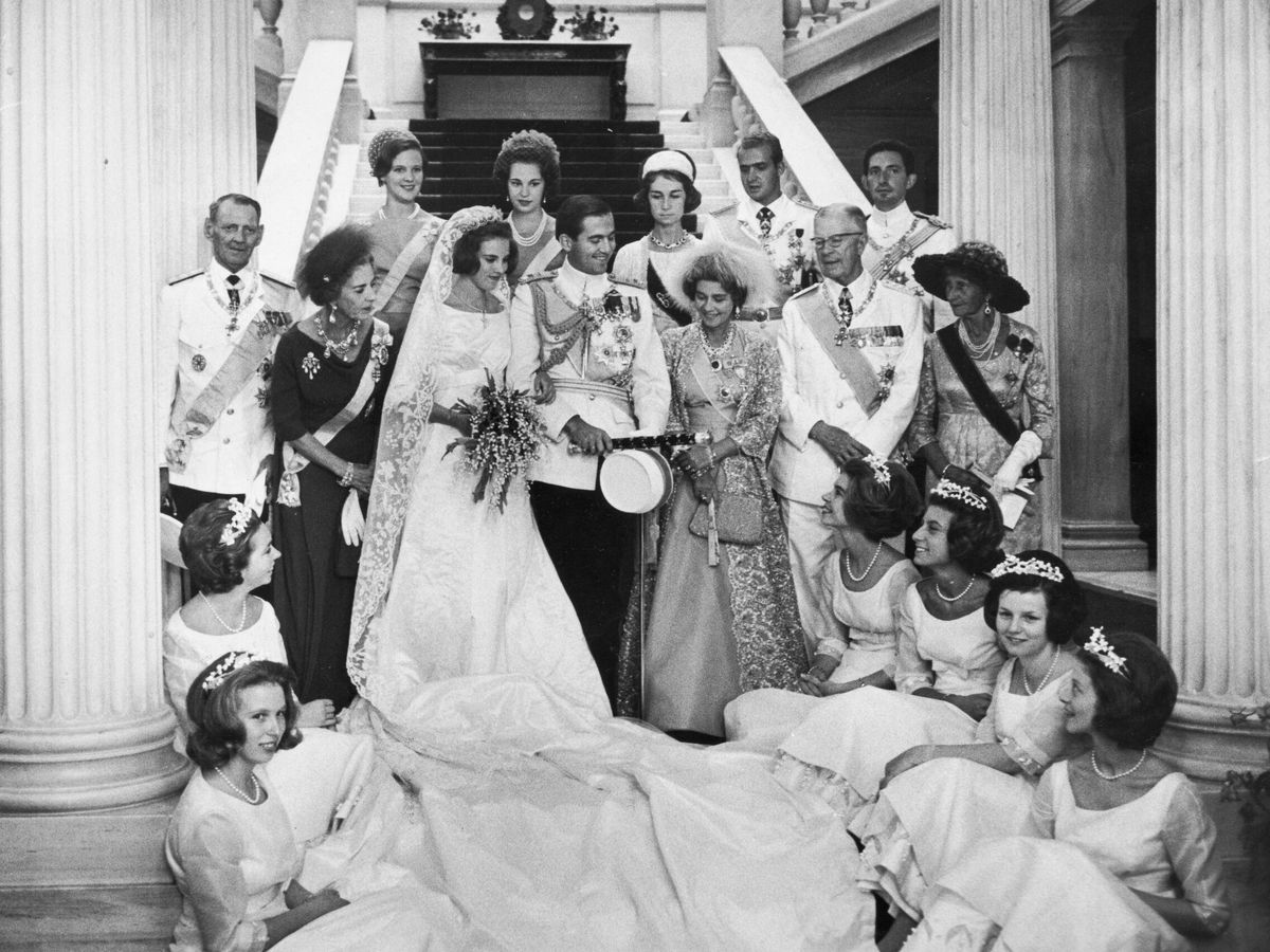 Foto: La boda de Ana María y Constantino en 1964. (Reuters)
