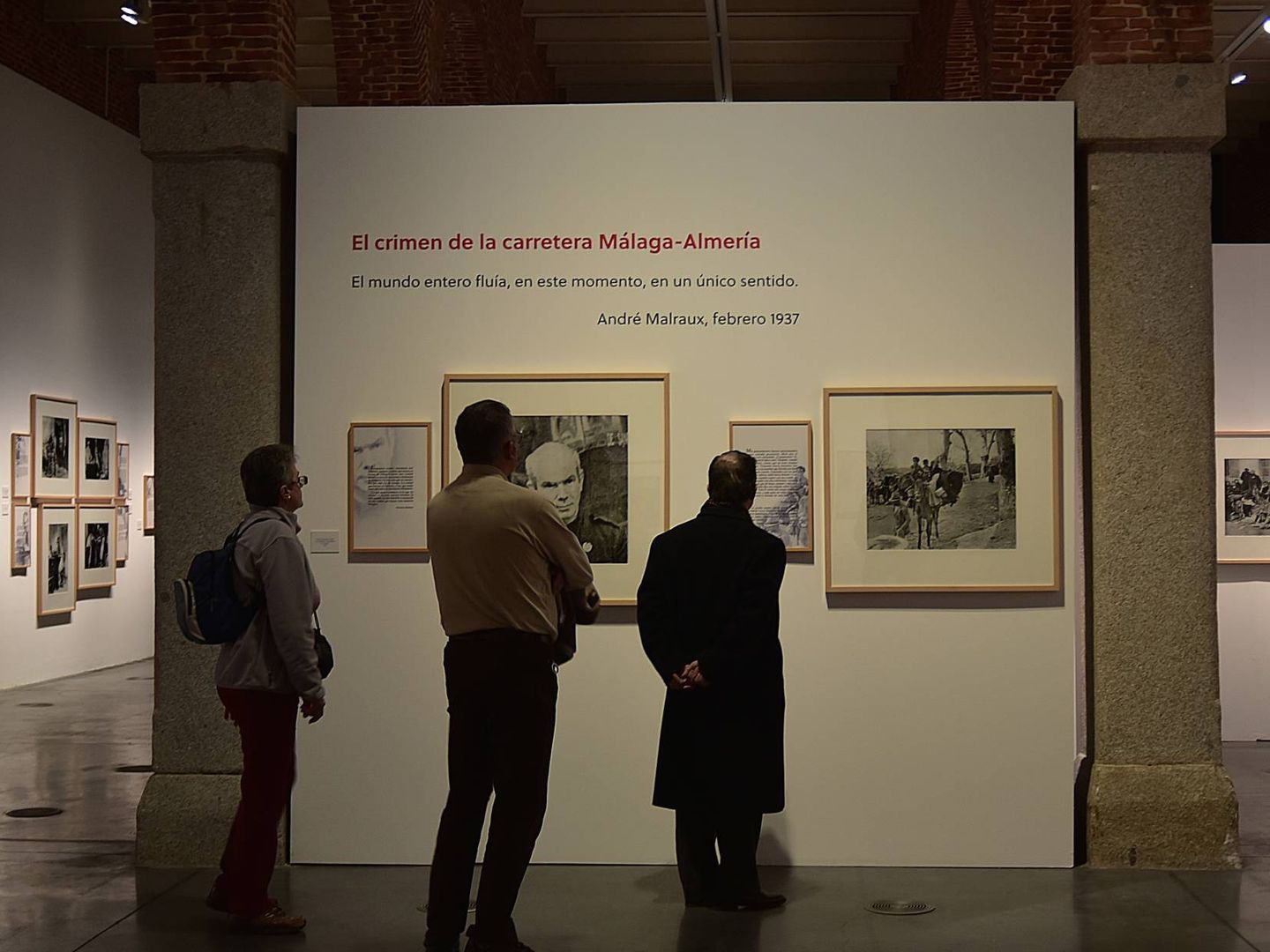 Exposición de Norman Bethune en el Centro Cultural Conde Duque de Madrid.  (Toñi Guerrero)
