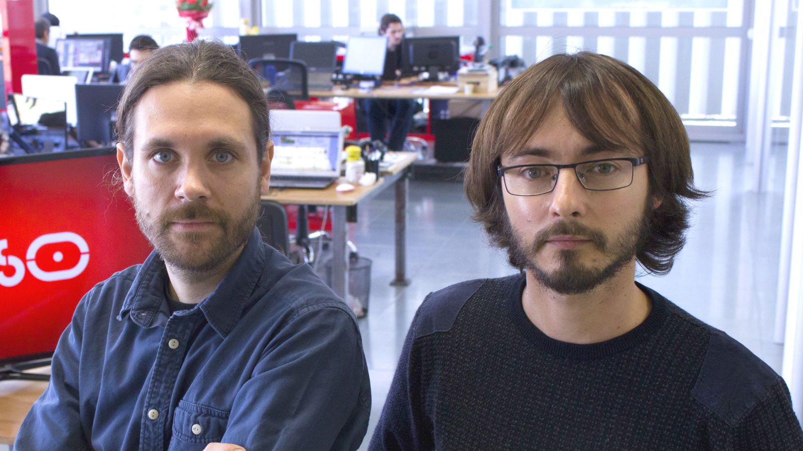 Foto: Andreu Caritg (izquierda) y Oriol Solé, co-fundadores de Series.ly