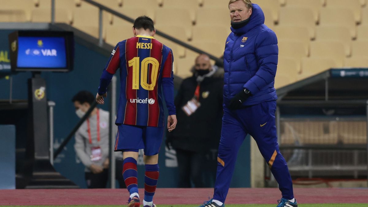 Ronald Koeman: "¿Si Leo Messi se quedará en el Barça? Ojalá, pero no confío en ello"