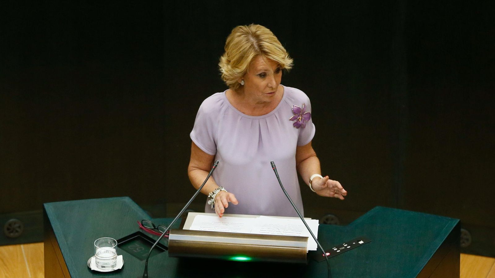 Foto: La dirigente popular Esperanza Aguirre. (EFE)