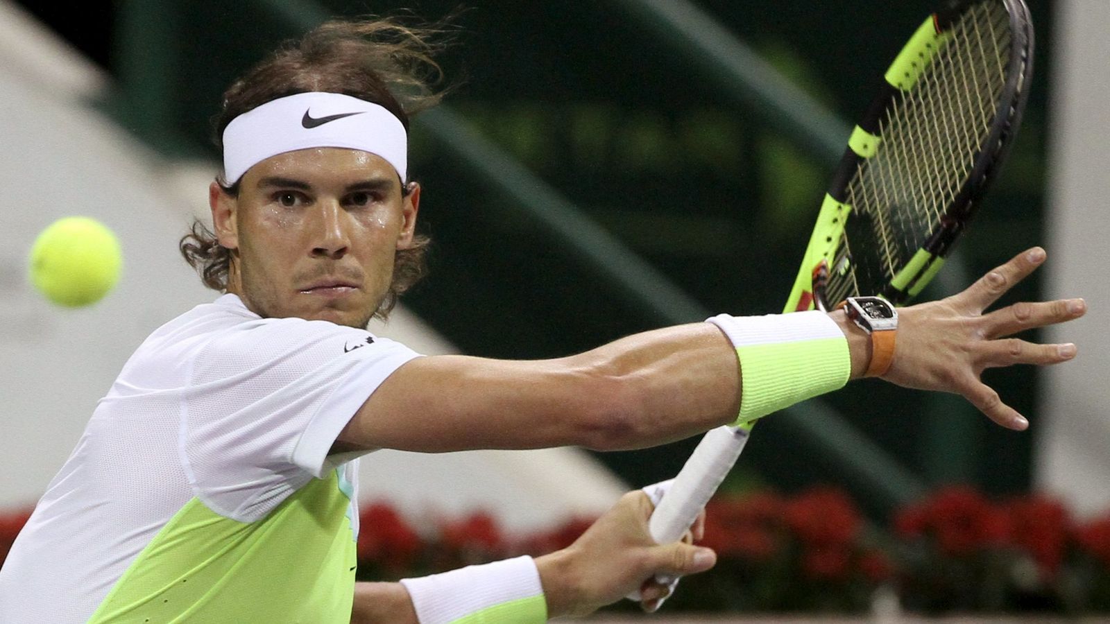 Foto: Rafa Nadal en su partido contra Haase (Reuters).