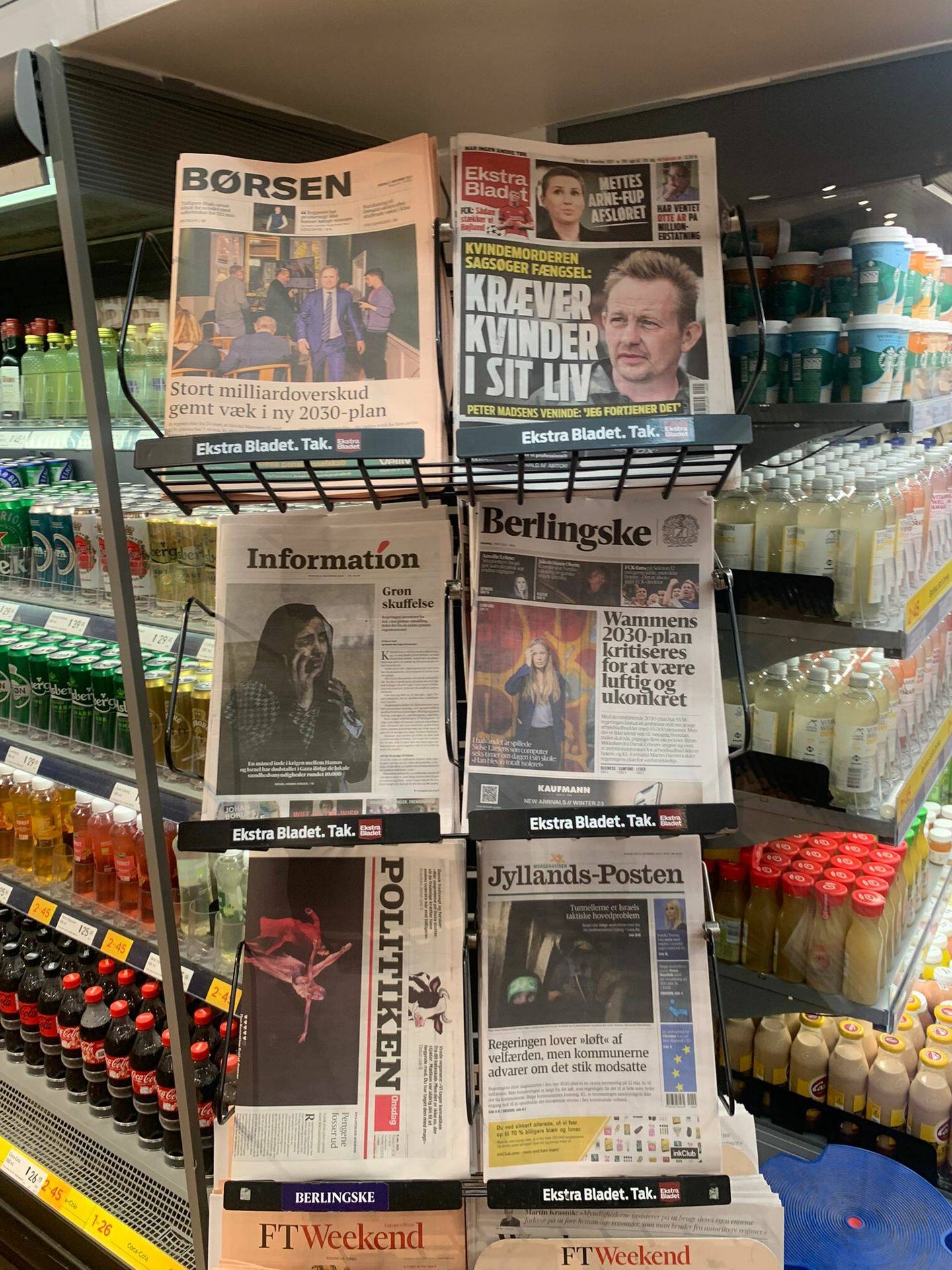 La prensa de hoy en Copenhague. (Vanitatis)