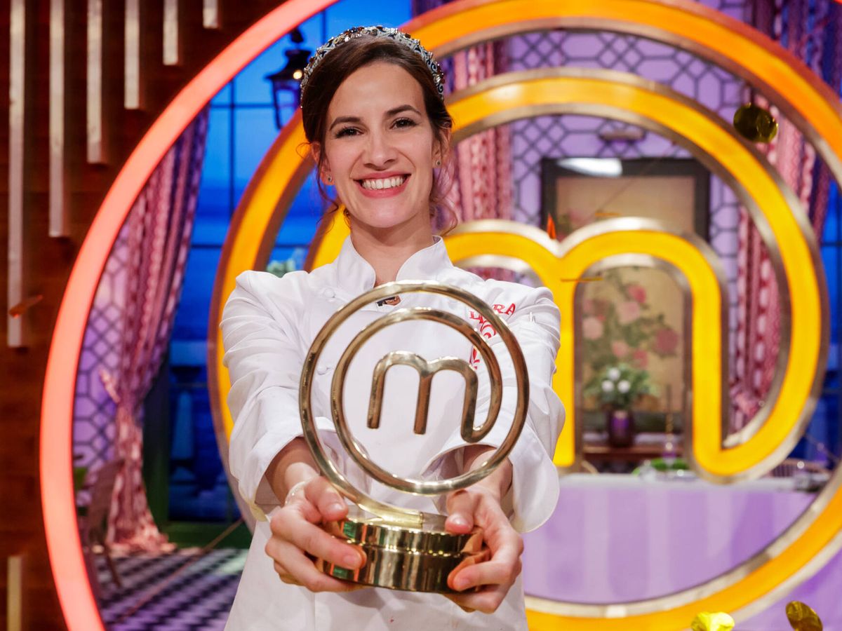 Foto: Laura Londoño, ganadora de 'MasterChef Celebrity 8'. (RTVE)