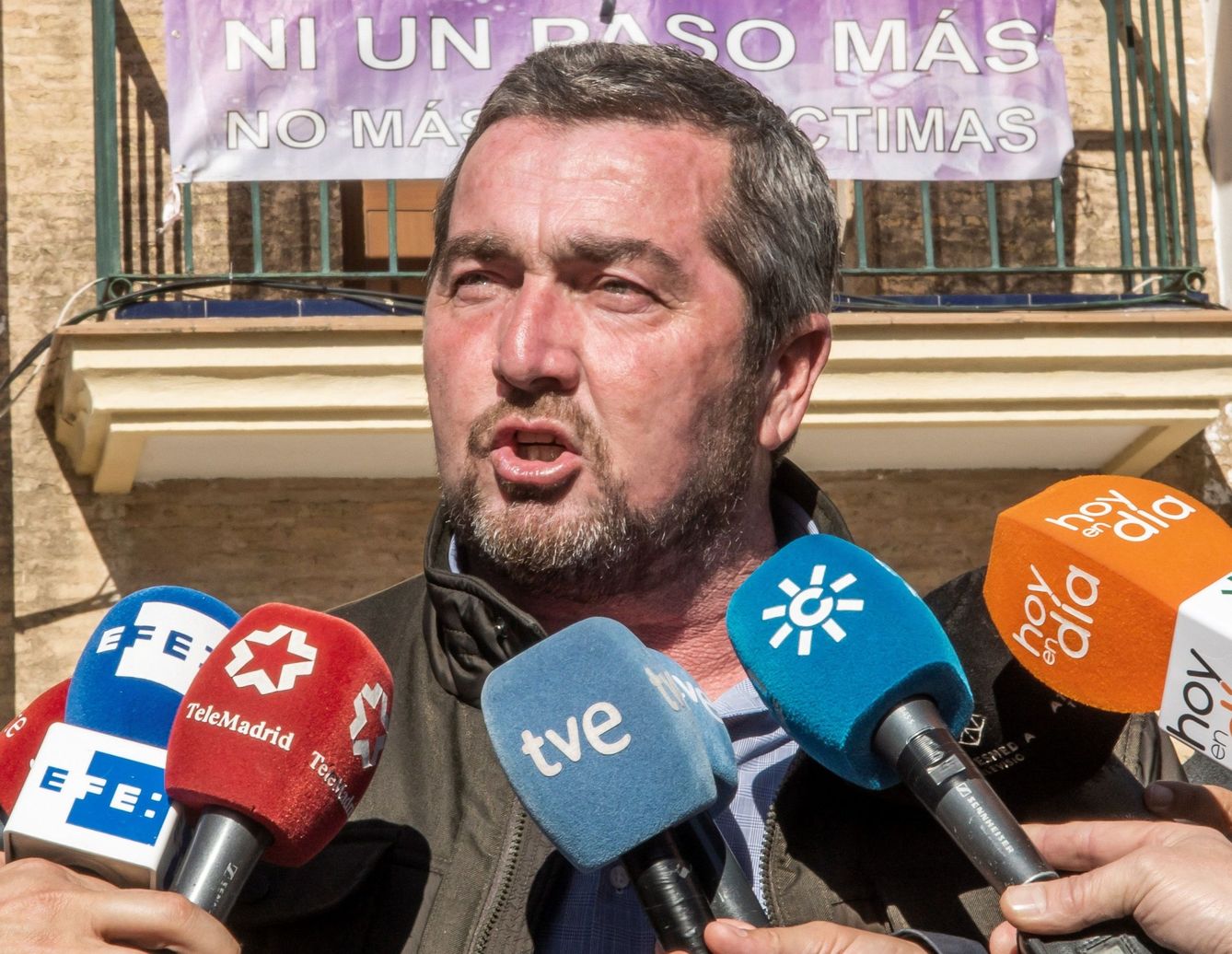El alcalde de Aznalcóllar (Sevilla), Juan José Fernández. EFE  Raúl Caro.