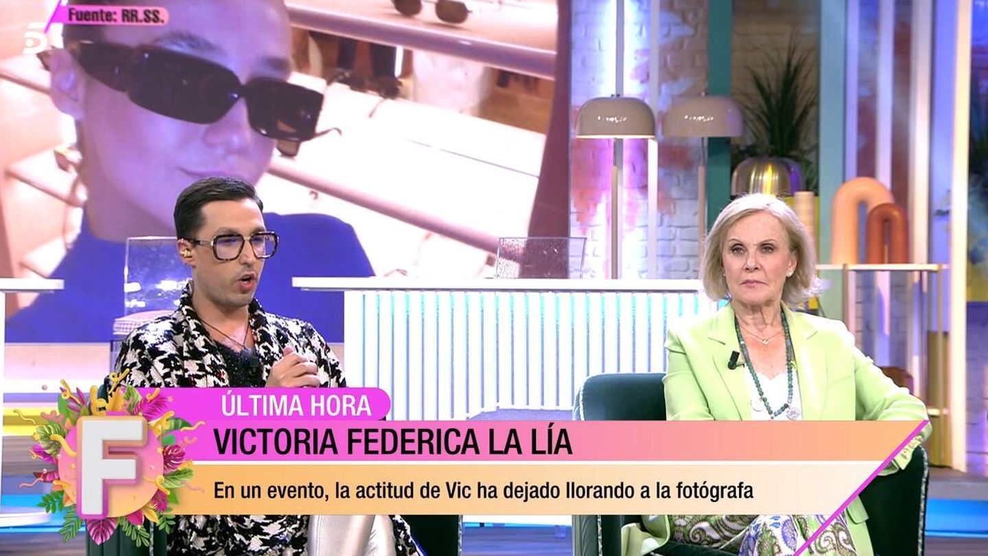 Los periodistas Sergio Pérez y Paloma Barrientos. (Mediaset)
